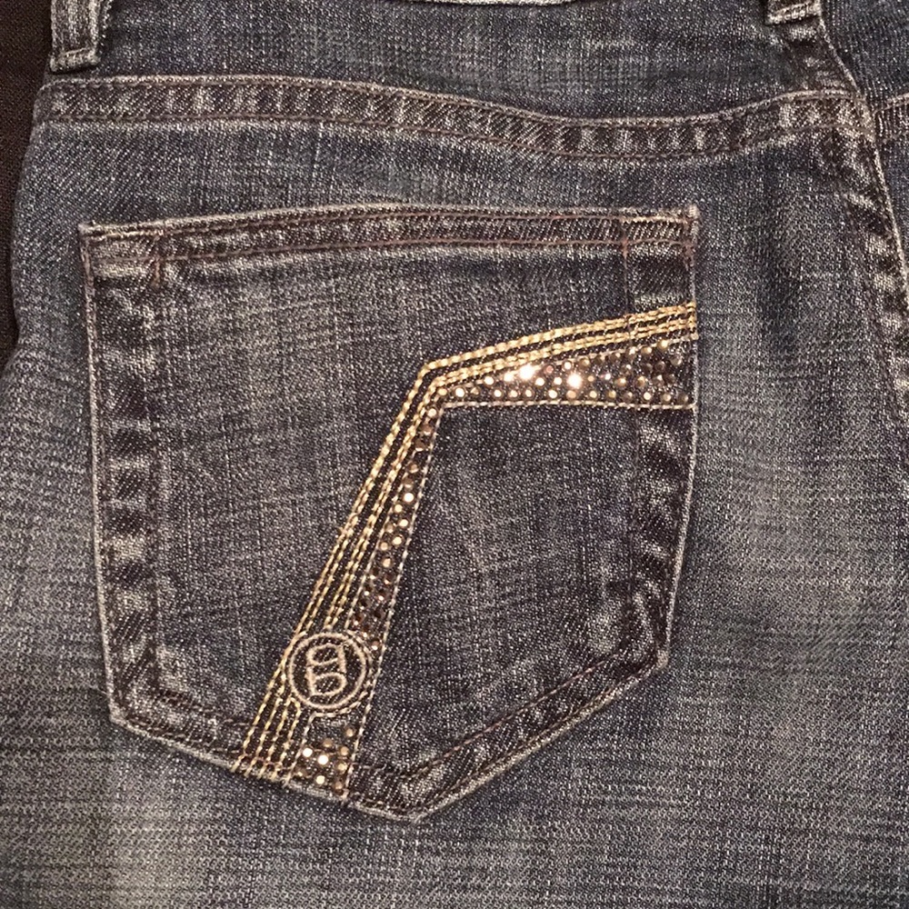 Bebe | Studded Pocket Stretch Jeans
